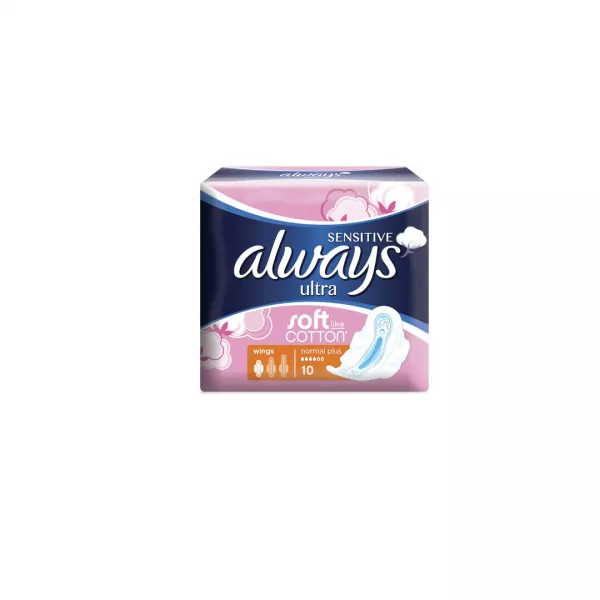 Absorbante Always Ultra Sensitive Normal, 10 bucati