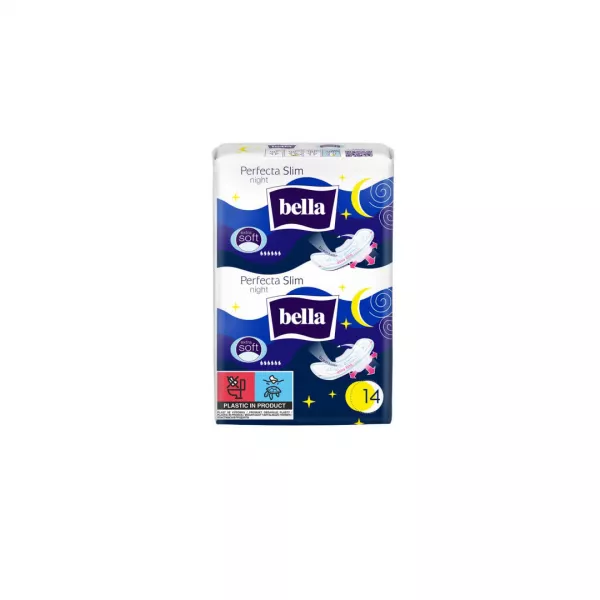 Absorbante Perfecta slim night extra soft, 14 bucati, Bella