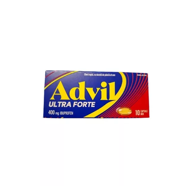 Advil Ultra Forte 400 mg, 10 capsule, Haleon