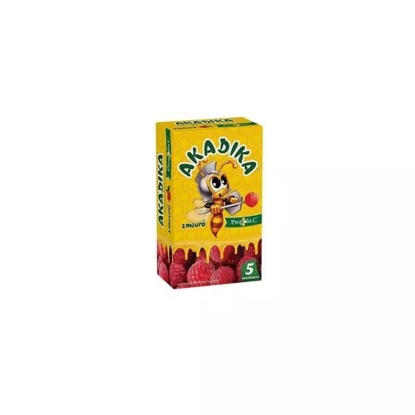 Akadika Propolis C Zmeura, 5 bomboane, Fiterman Pharma