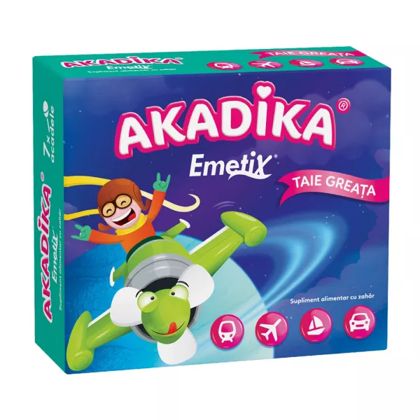 Acadele Akadika Emetix, 7 bucati, Fiterman Pharma