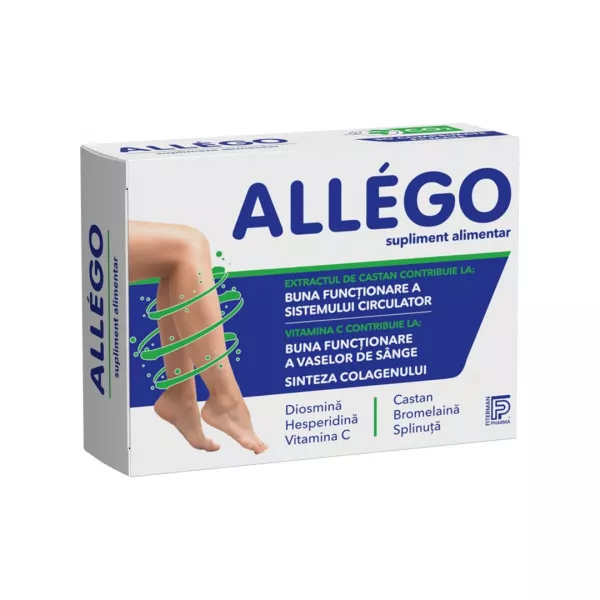 Allego, 30 comprimate filmate, Fiterman