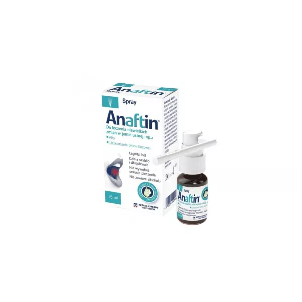 Anaftin spray, 15 ml, Sinclair Pharma
