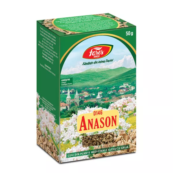 Ceai Anason fructe D146, 50 g, Fares
