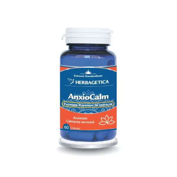 Anxiocalm, 60 capsule, Herbagetica