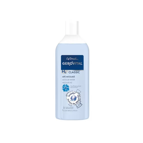 Apa Micelara cu Albastrele si Juvinity Gerovital H3 Classic, 400 ml