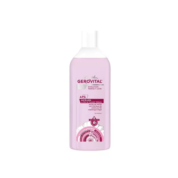 Apa Micelara cu Ulei de Trandafir Salbatic, Gerovital H3 Evolution Perfect Look, 400 ml