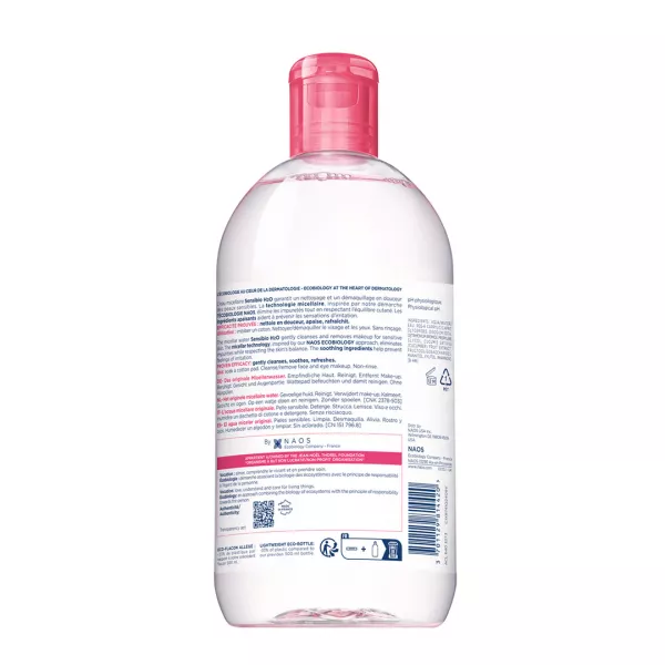Apa micelara pentru ten sensibil editie limitata Victoria Beckham Sensibio H20, 500 ml, Bioderma