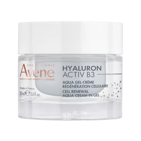 Aqua-gel crema pentru regenerare celulara Hyaluron Activ B3, 50 ml, Avene