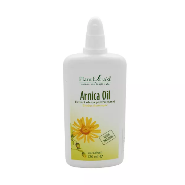 Arnica oil, ulei pentru masaj, 120 ml, PlantExtrakt