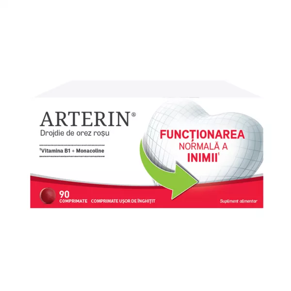 Arterin funcționarea normală a inimii, 90 comprimate, Omega Pharma