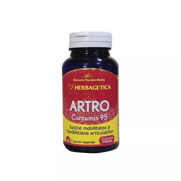 Artro+ Curcumin95, 60 capsule, Herbagetica