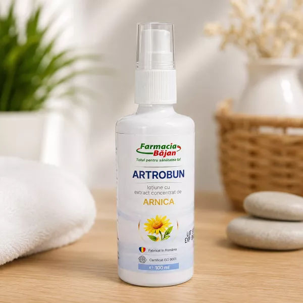 Artrobun lotiune Arnica, 100 ml, Farmacia Bajan