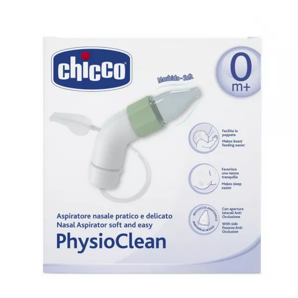Kit aspirator nazal PhysioClean, Chicco 