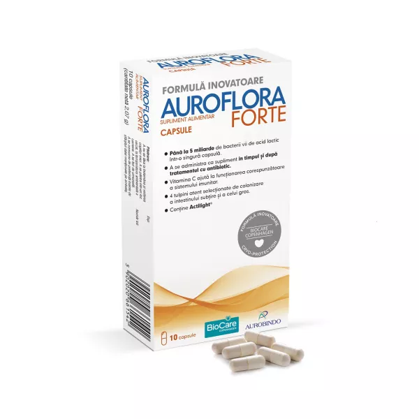 Auroflora Forte, 10 capsule, Aurobindo