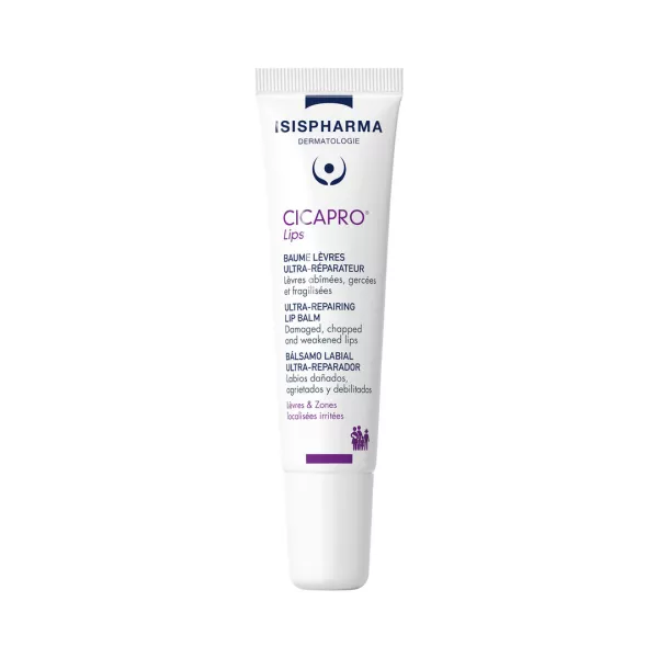 Balsam de buze reparator intensiv Cicapro, 15 ml, Isispharma
