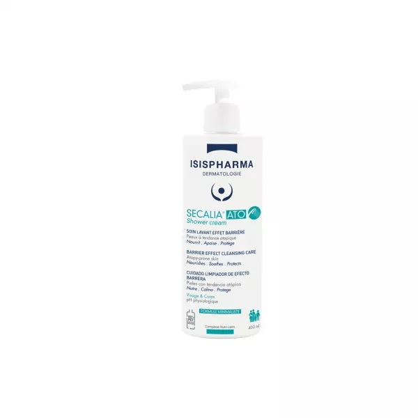 Balsam fluid calmant, relipidant cu absorbtie rapida pentru piele atopica Secalia ATO Balm, 400 ml, IsisPharma