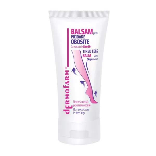 Balsam pentru picioare obosite Dermofarm, 100 ml, Farmec