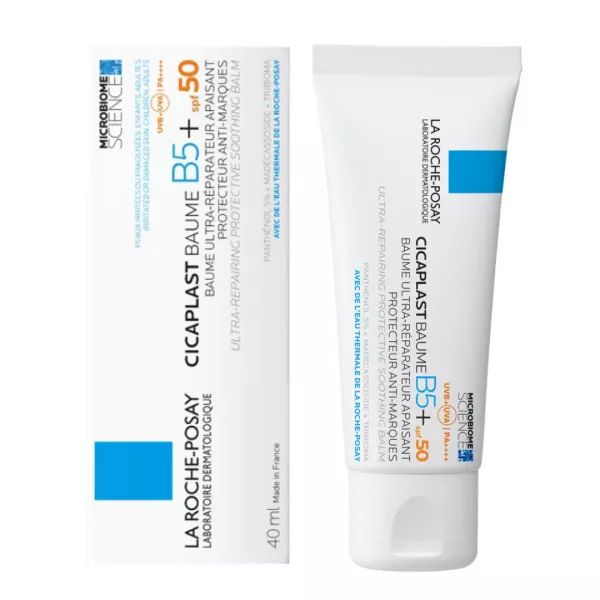 Balsam ultra-reparator Cicaplast B5+ SPF50, 40ml, La Roche Posay