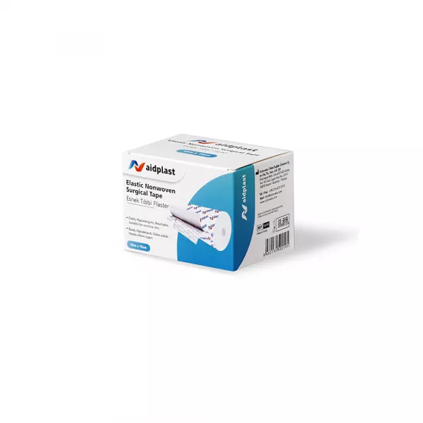Banda adeziva elastica de fixare 10 m x 10 cm, 1 buc/cutie, Aidplast