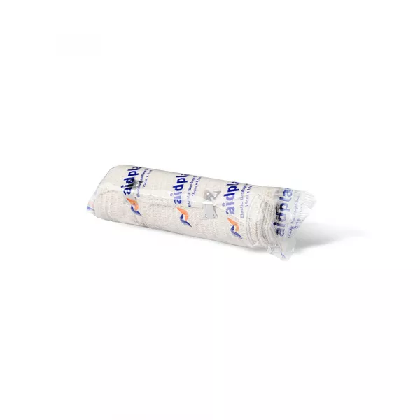 Bandaj elastic Soft 15 cm x 4,5 m (cu clema) - 1 buc/ambalaj, Aidplast