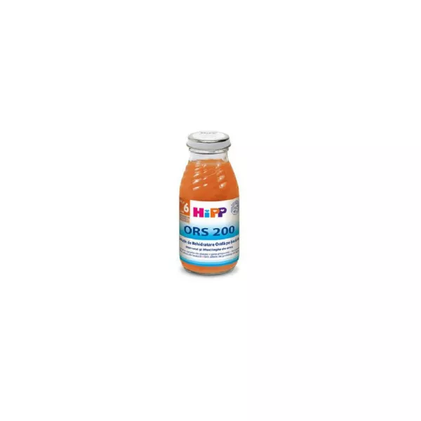 Bautura impotriva diareei cu morcov si orez ORS 200, +6 luni, 200 ml, Hipp