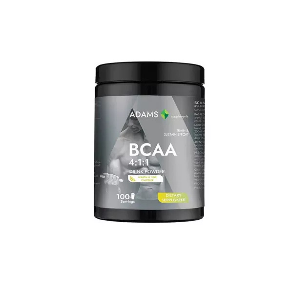 BCAA 4:1:1, 400 gr, aroma lemon-lime, Adams