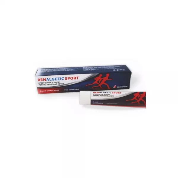 Benalgezic crema pentru masaj Sport, 45 ml, Slavia Pharm