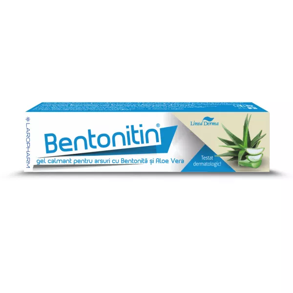 Bentonitin gel calmant arsuri, 40g, Laropharm