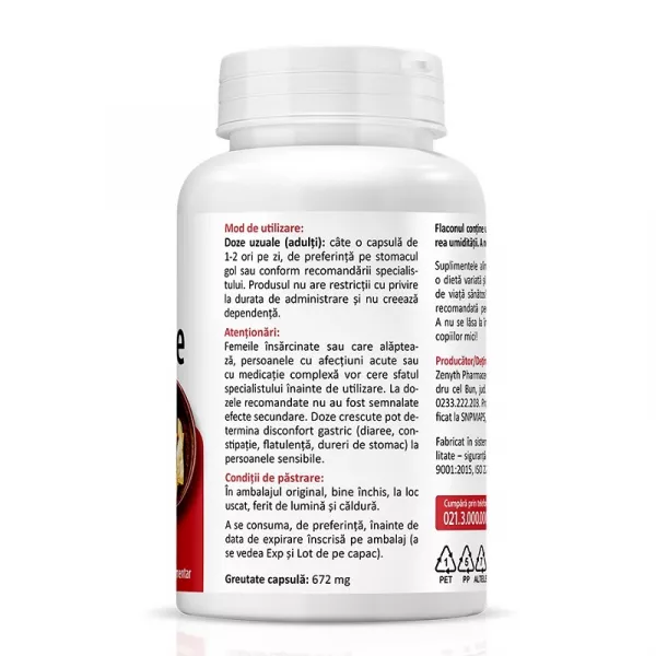 Berberine, 500 mg, 60 capsule, Zenyth