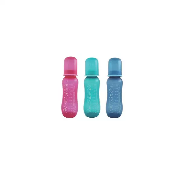 Biberon, colorat, PP, 250ml, 42105, Baby Nova