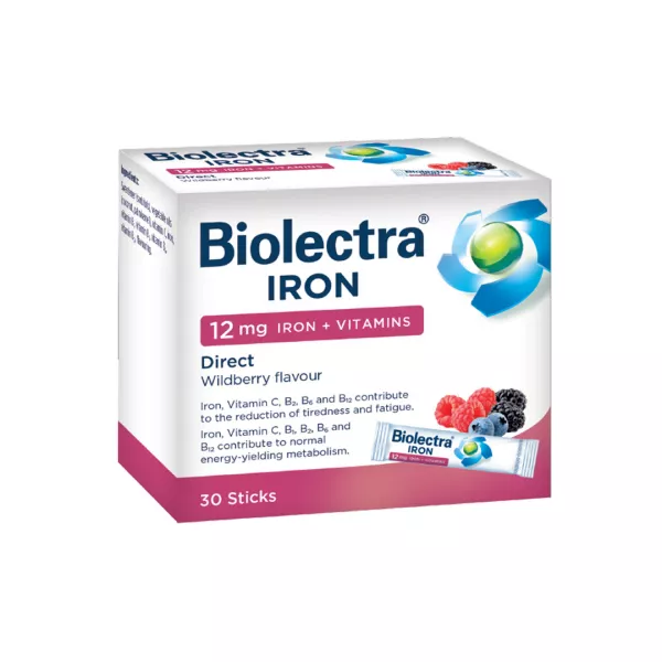 Biolectra Iron, 30 plicuri, Hermes Arzneimittel