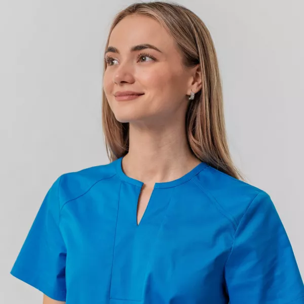 Bluza medicala Eca, Spandex