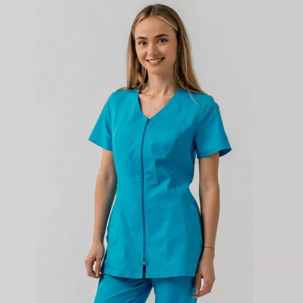 Bluza medicala Elena, Spandex