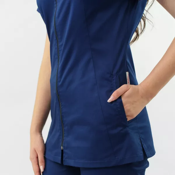 Bluza medicala Elena, Spandex