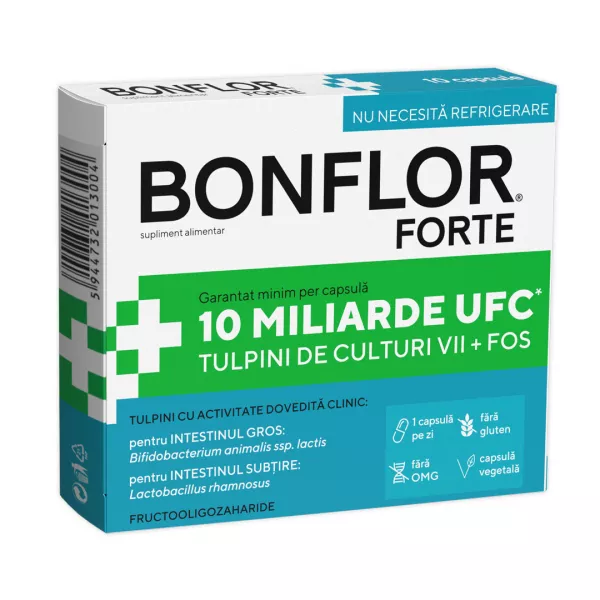 Bonflor Forte, 10 capsule, Fiterman Pharma