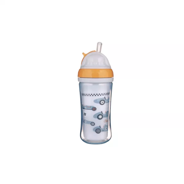 Cana sport cu pai retractabil „Masini“ 74/053, 260 ml, Canpol