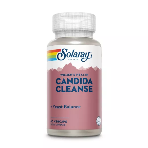 Candida Cleanse Solaray, 60 capsule, Secom