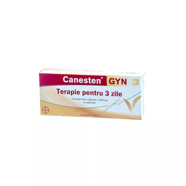 Canesten Gyn 3, 3 comprimate vaginale, Bayer