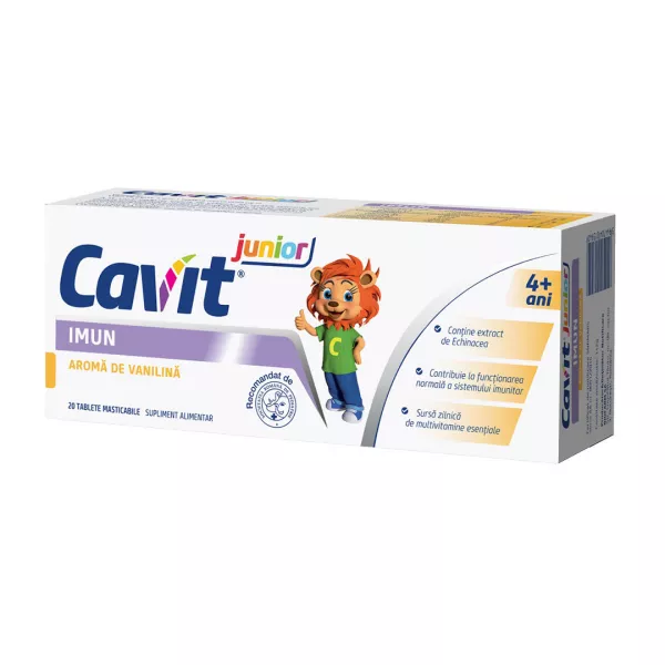 Cavit Junior Imun, 20 tablete, Biofarm