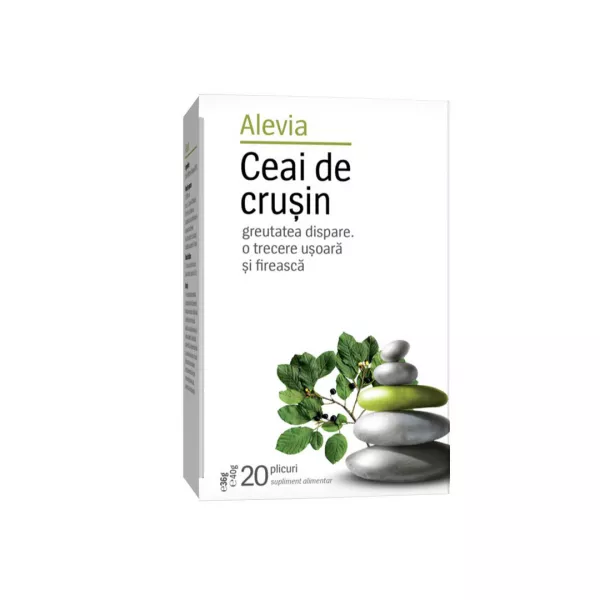Ceai de crusin, 20 plicuri, Alevia