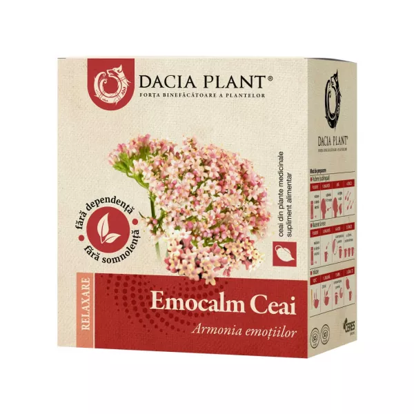 Ceai Emocalm, 50 g, Dacia Plant