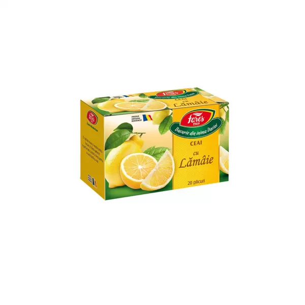 Ceai Lamaie Aromfruct, 20 plicuri, Fares