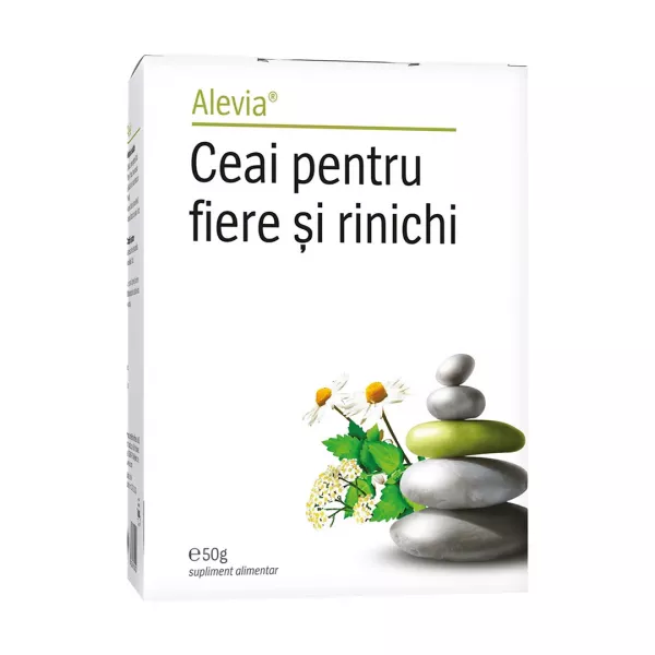 Ceai pentru fiere și rinichi, vrac, 50 g, Alevia