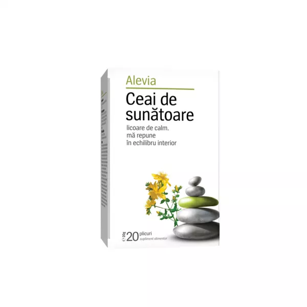 Ceai de sunatoare, 20 plicuri, Alevia