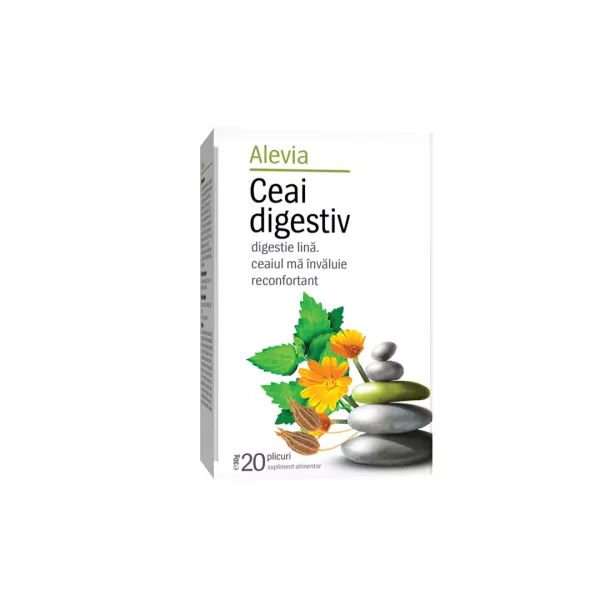 Ceai digestiv, 20 plicuri, Alevia