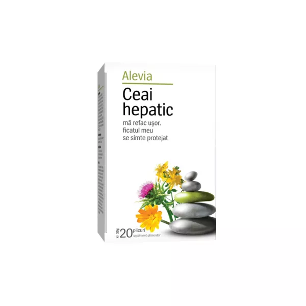 Ceai hepatic, 20 plicuri, Alevia