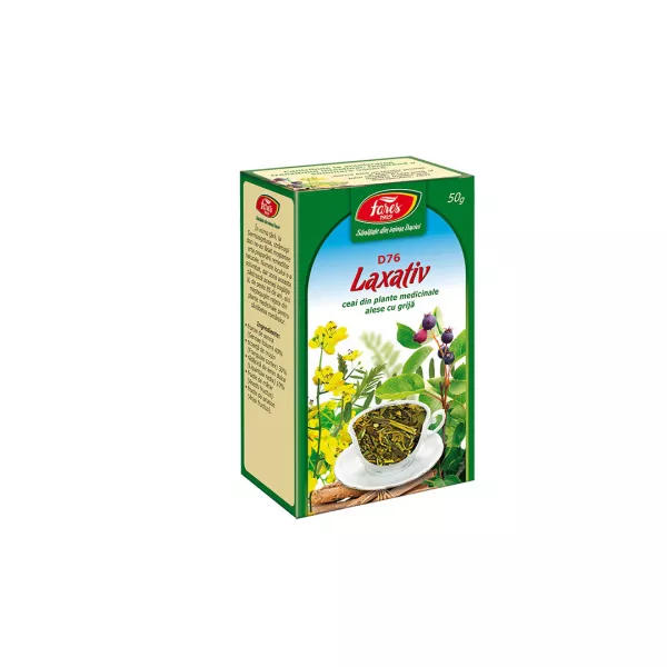 Ceai Laxativ, D76, 50 g, Fares