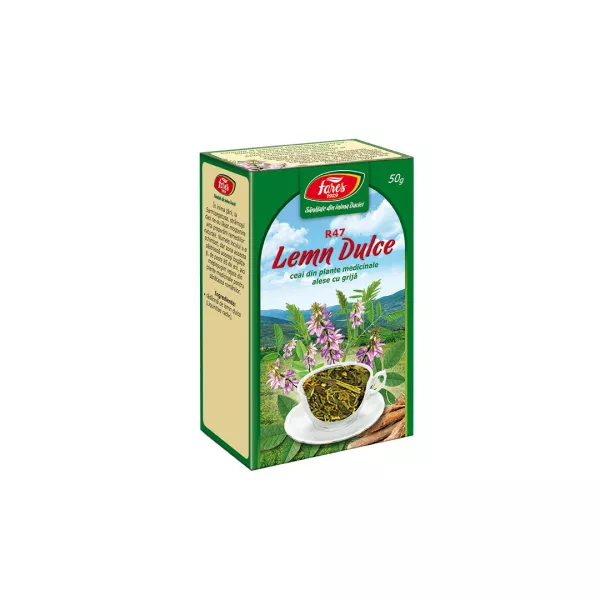 Ceai Lemn Dulce radacina, R47, 50 g, Fares