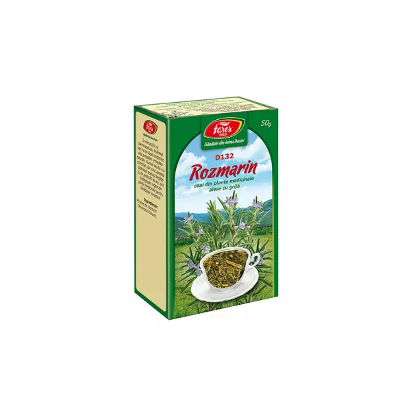 Ceai frunze Rozmarin, D132, 50 g, Fares